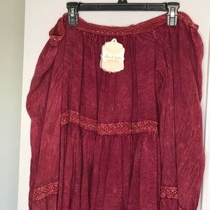 ALTARD STATE • OFF THE SHOULDER BLOUSE TOP